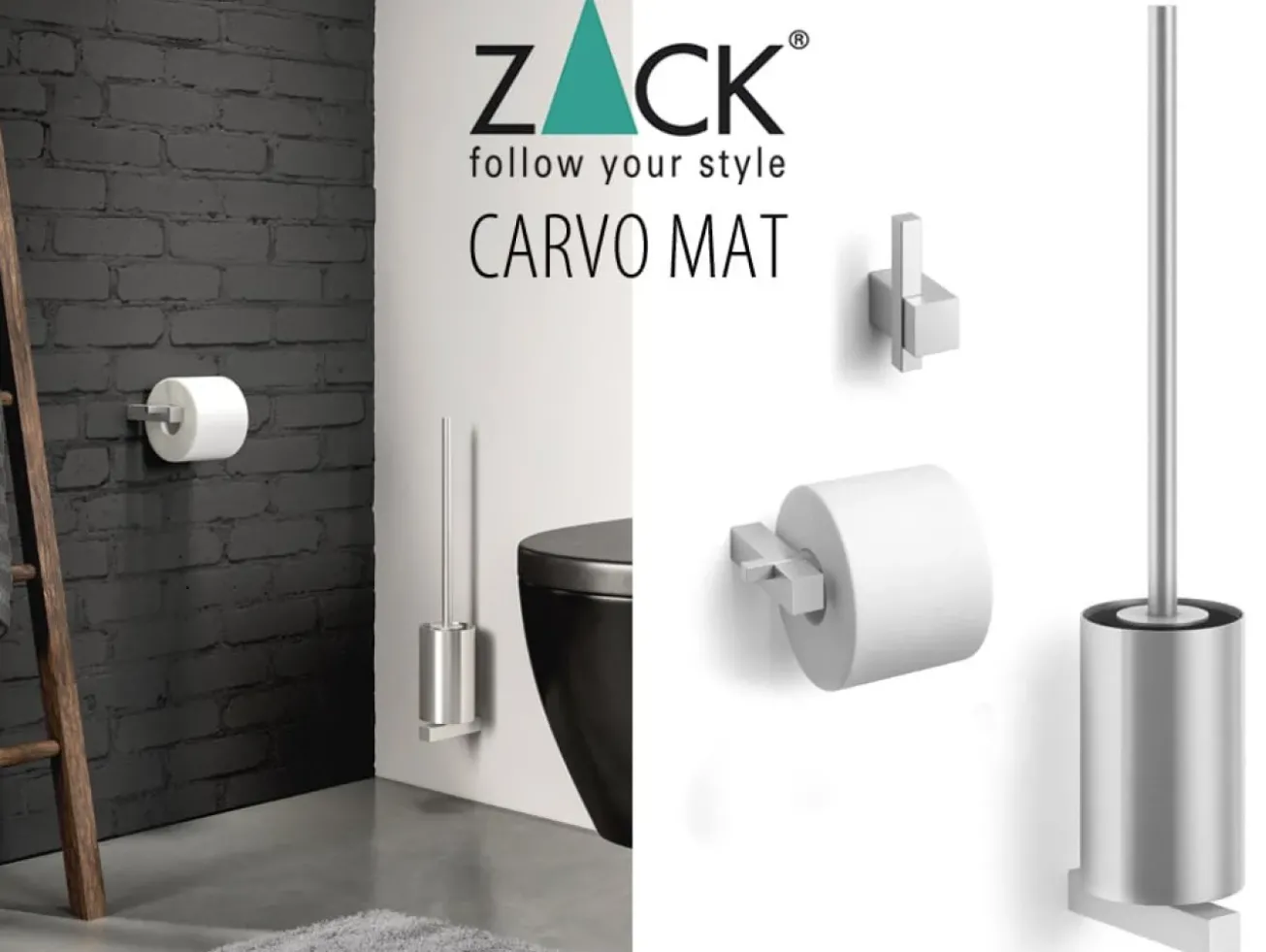 Bath & Living Zack CARVO 3-piece basic package (mat)