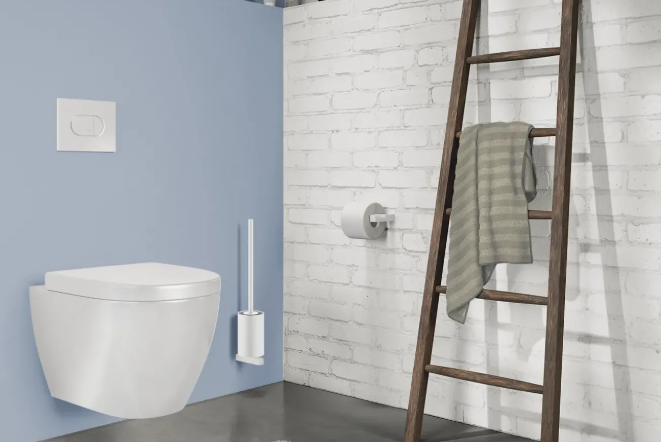 Bath & Living Zack CARVO toilet roll holder wall mounted 40810