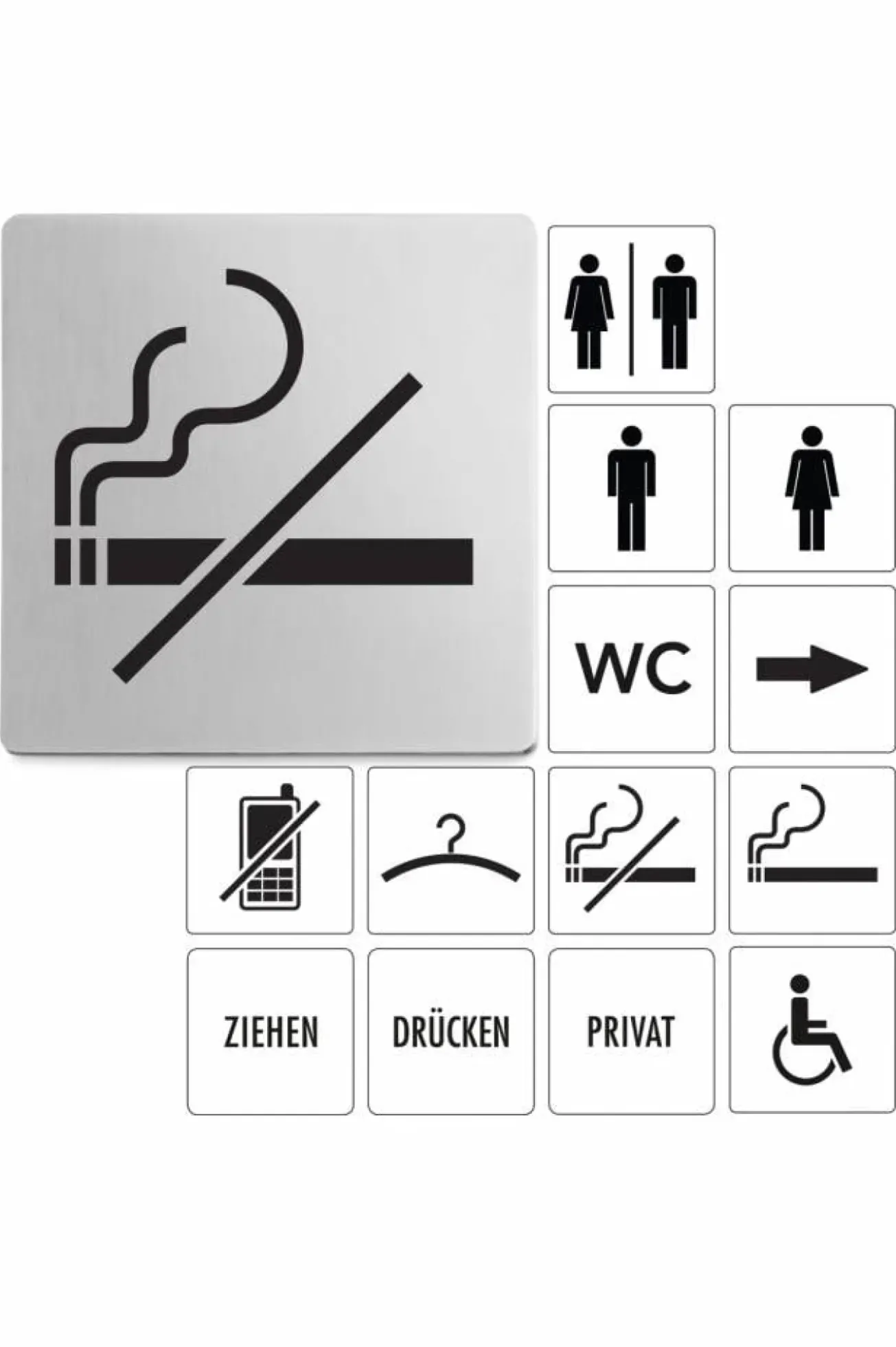 Bath & Living Zack INDICI pictogram no smoking 50719 (mat)