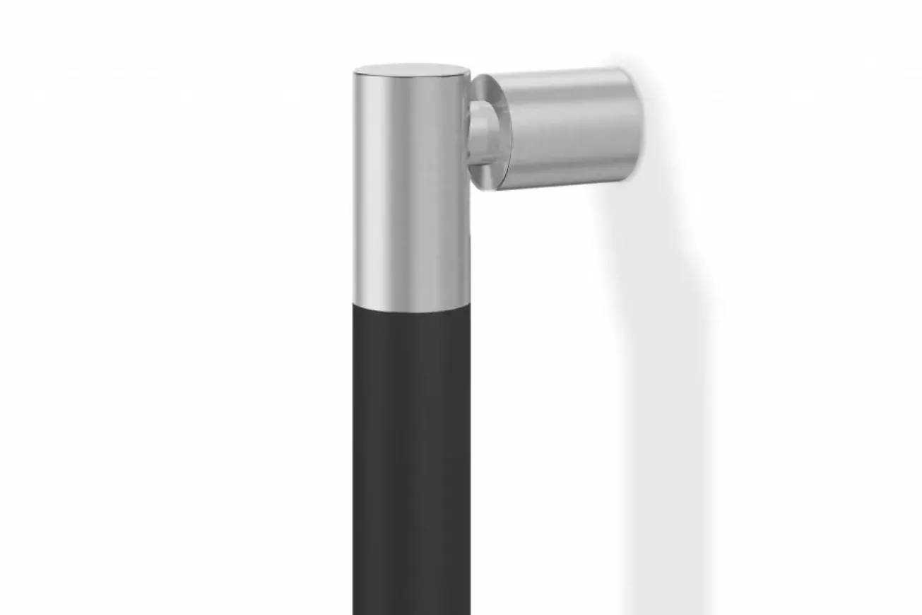 Bath & Living Zack JAZ floor wiper120 cm with suspension button 40328 ( stainless steel)