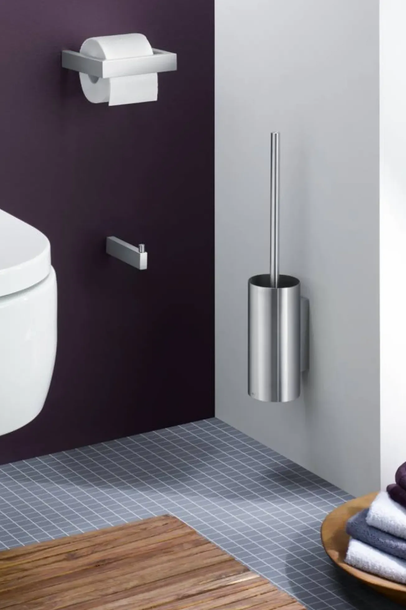 Bath & Living Zack LINEA spare roll holder 40391 (mat)