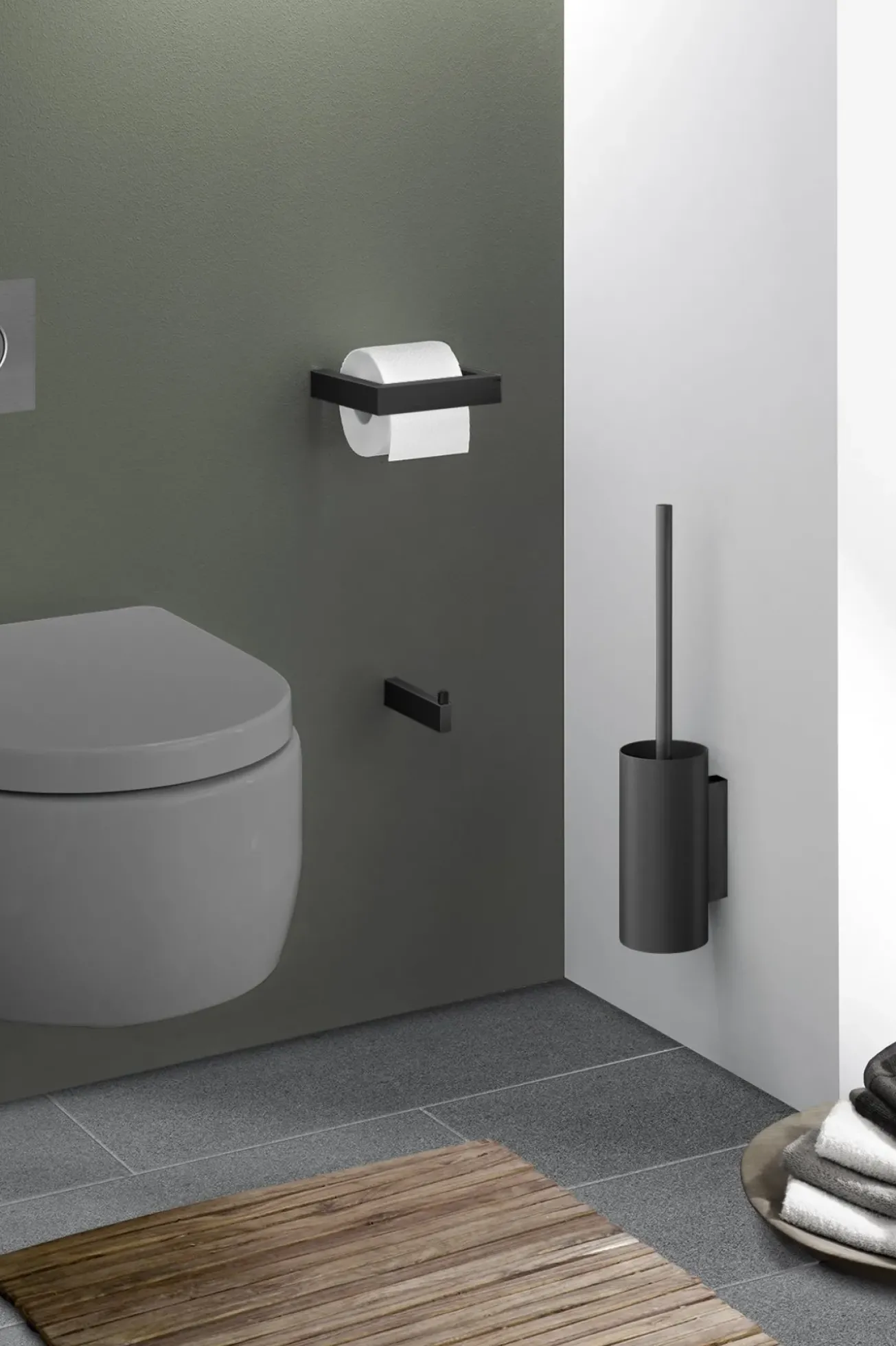 Bath & Living Zack LINEA toilet brush set 40571