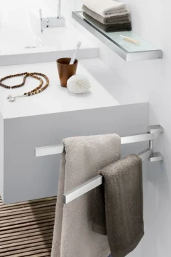 Bath & Living Zack LINEA towel bars swiveling 40380 (mat)