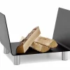 Bath & Living Zack ZALOS hearth firewood 50012 (black powder coated steel)